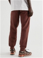 Carhartt WIP - American Script Tapered Cotton-Blend Jersey Sweatpants - Brown