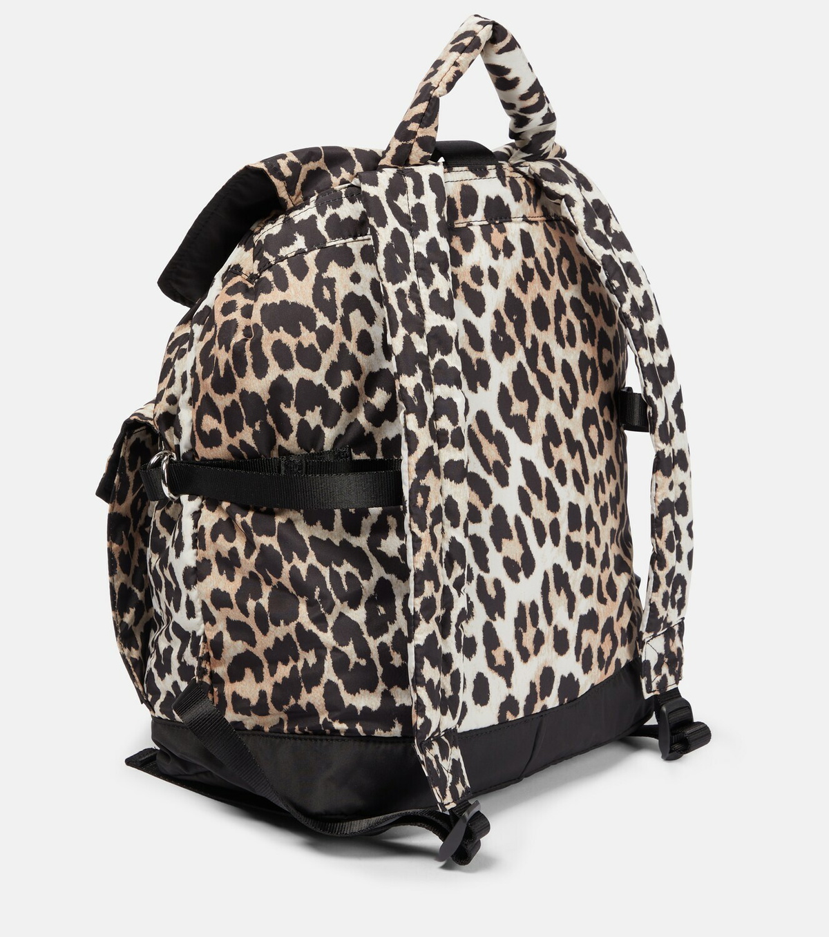 Ganni discount leopard backpack