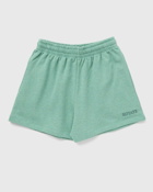 Rotate Birger Christensen Elasticated Shorts Green - Womens - Casual Shorts