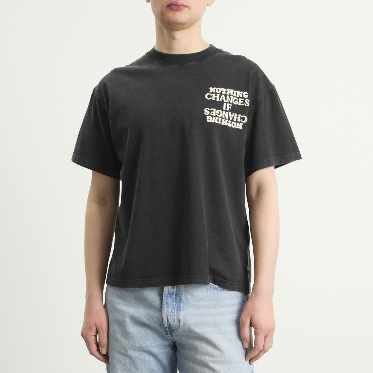Honor the Gift Men's Nothing Changes T-Shirt in Black