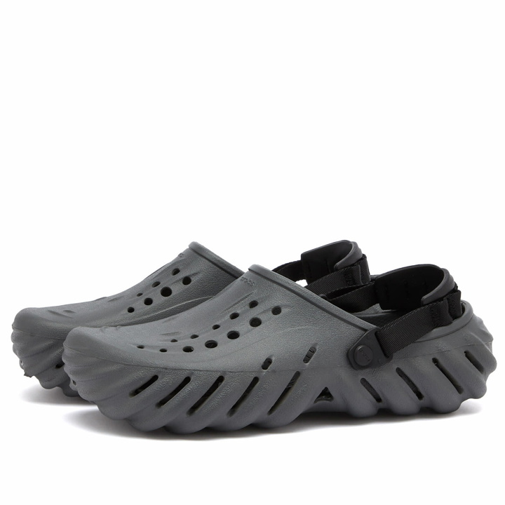 Photo: Crocs Echo Clog in Slate Grey