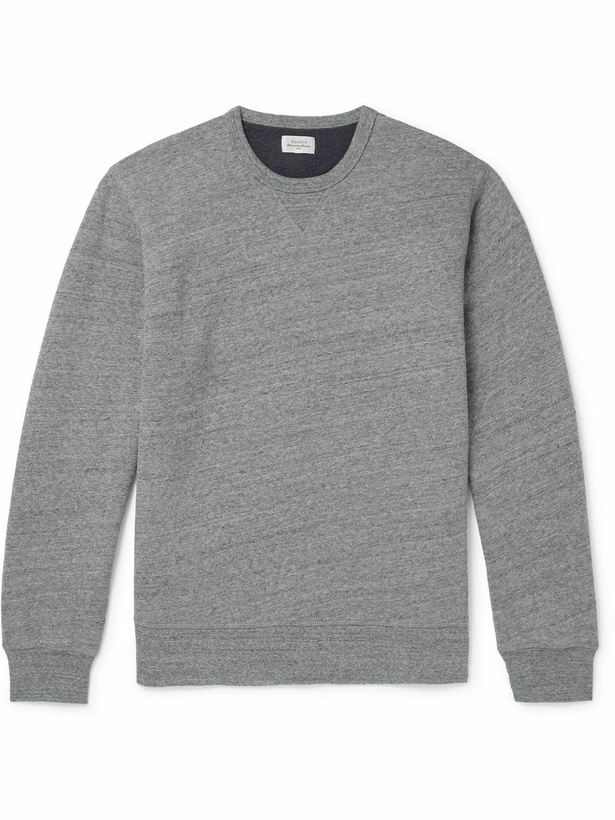 Photo: Hartford - Cotton-Jersey Sweatshirt - Gray