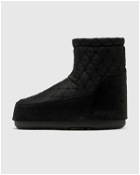 Moon Boot Icon Low Nolace Quilted Black - Mens - Boots