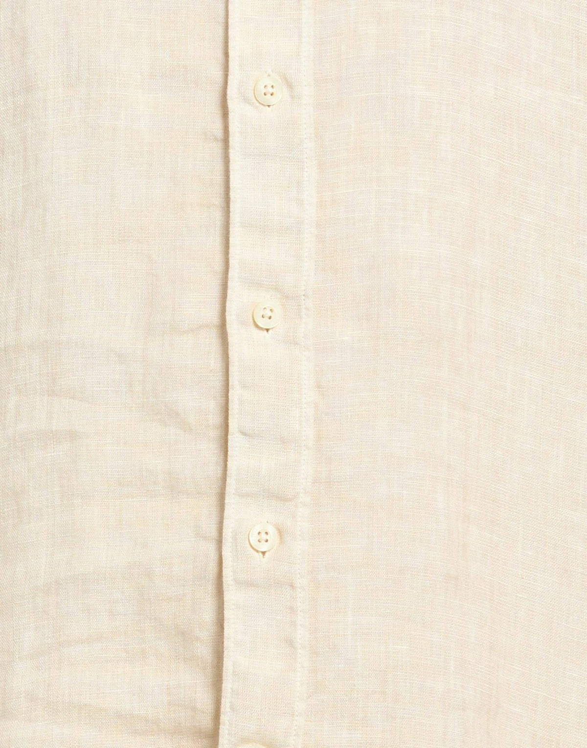 120% Lino Mens Shirt in Beige