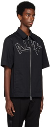 1017 ALYX 9SM Black Zip Shirt