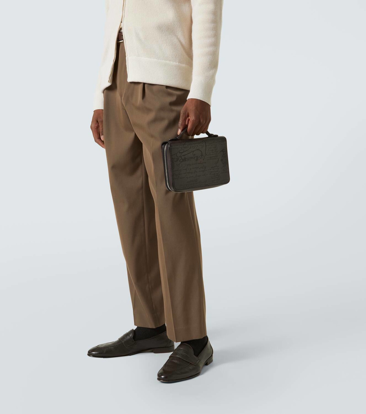 Berluti Un Jour Scritto leather briefcase