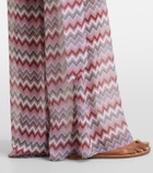 Bananhot Bowie chevron flared pants