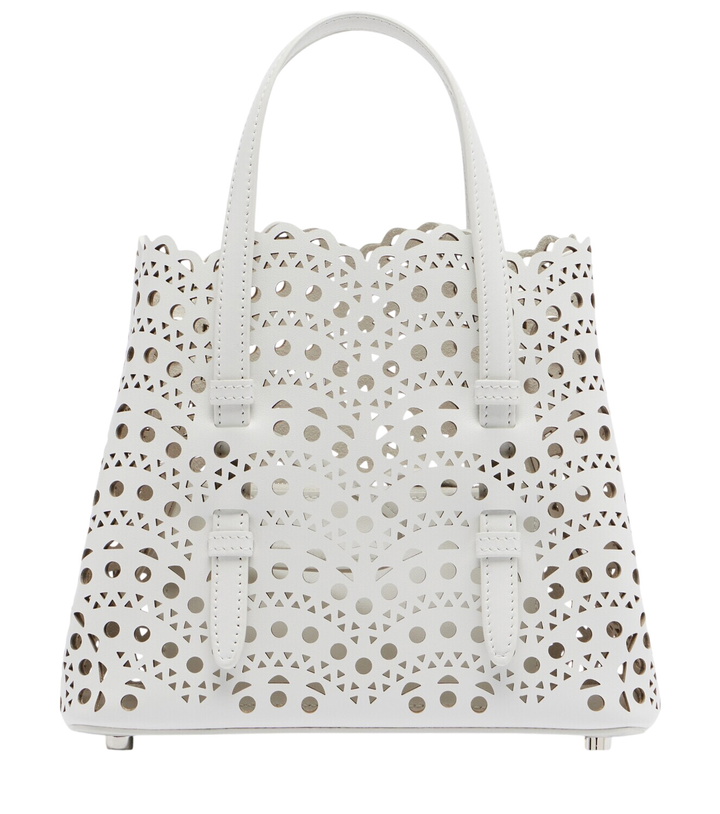 Photo: Alaïa Mina 20 Vienne leather tote bag