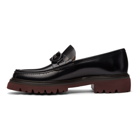 Salvatore Ferragamo Black Bleecker Loafers