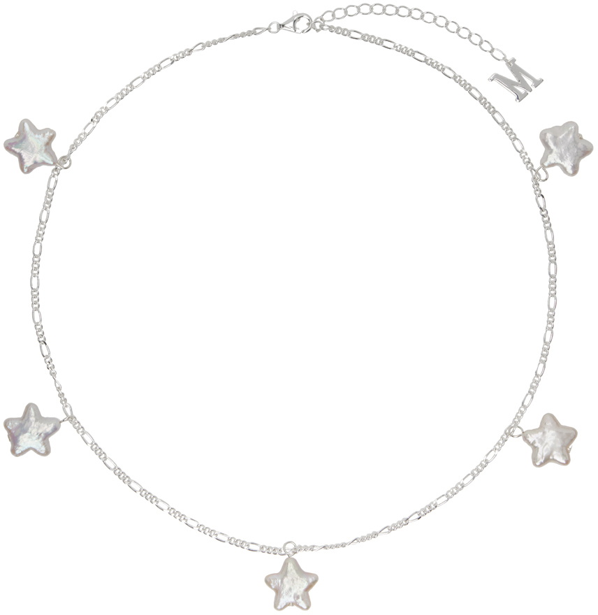 Marland Backus Silver Seeing Stars Necklace