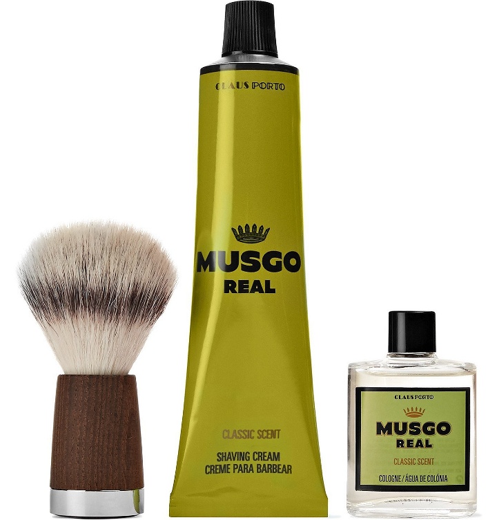 Photo: Claus Porto - Musgo Real Classic Scent Shave Set - Green
