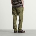 Universal Works Men's Twill Military Chino in Light Olive