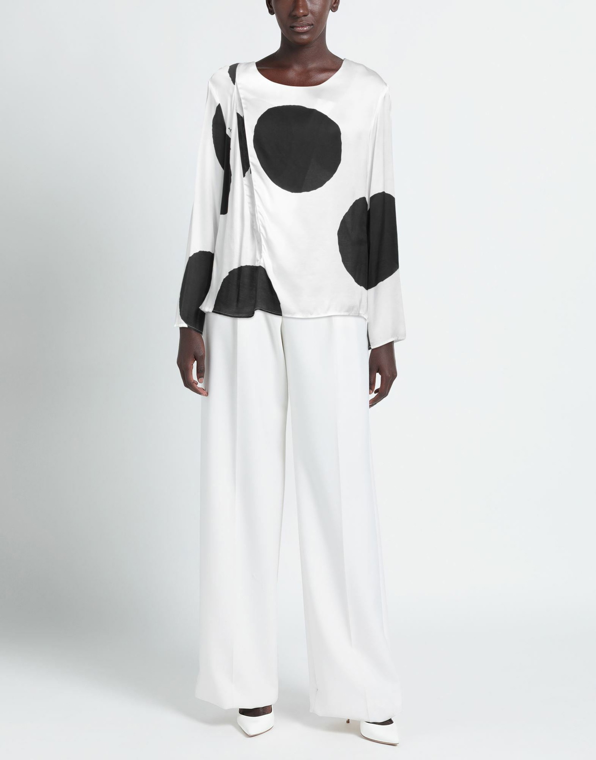 Manila Grace Womens Top in White