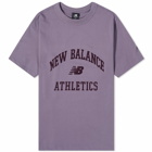 New Balance Men's Athletics Varsity Graphic T-Shirt in Shadow