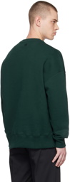 AMI Paris SSENSE Exclusive Green 'Ami Paris France' Sweatshirt