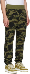 BAPE Green Ape Head Lounge Pants