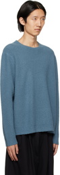 Craig Green Blue Felt Patch Sweater