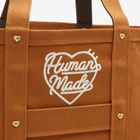 Human Made Men's Duck Canvas Tote Bag in Brown 