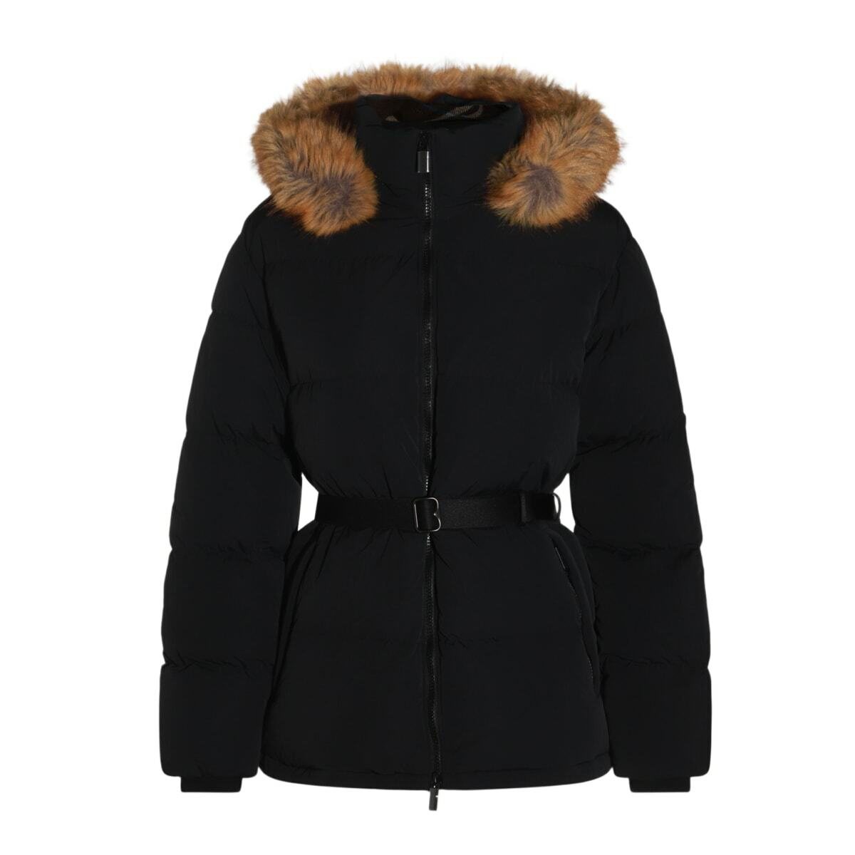 ダウンジャケット・コート BURBERRY Women Jackets 8021751 A1189 BLACK Burberry Brit Goose Down Black Jacket women Size Small