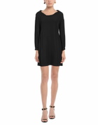 Manila Grace Womens Mini dress in Black