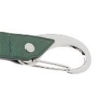 Master-Piece Men's Oil Leather Keyring in Green