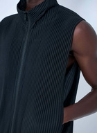 Homme Plissé Issey Miyake Sleeveless Ribbed Gilet