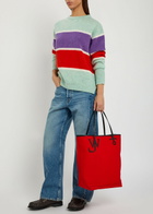 JW Anderson Striped Crew-neck Wool Jumper Multicoloured 1