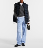Miu Miu Paneled down vest