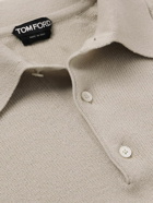 TOM FORD - Cashmere Polo Shirt - Neutrals