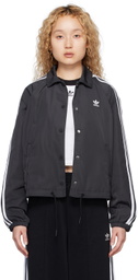 adidas Originals Black Adicolor Classics 3-Stripes Jacket
