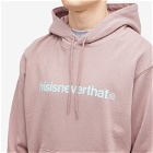 thisisneverthat Men's T-logo LT Popover Hoodie in Dusty Pink