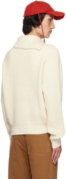 Jacquemus Off-White Le Chouchou 'La Maille Vega' Sweater