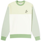 Cafe Kitsune Men's Café Kitsune Colorblock Relax Sweater in Chai Colorblock