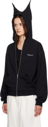 Coperni Black Disney Maleficent Zip Up Hoodie