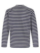 Comme des Garçons Play Logo Patch Stripes T-shirt