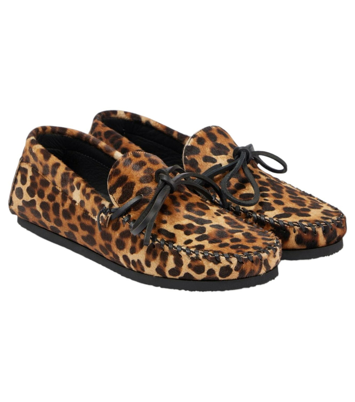 Isabel Marant Black Vegetal Studded Loafers Isabel Marant