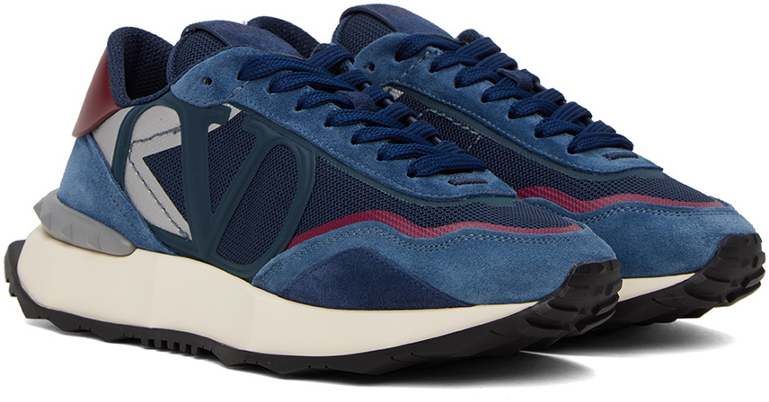 Valentino Garavani Blue Netrunner Sneakers Valentino Garavani