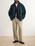 Aimé Leon Dore - Straight-Leg Pleated Cotton Trousers - Neutrals