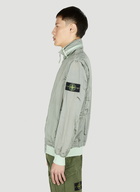 Stone Island - Contrast Trim Windbreaker Jacket in Green