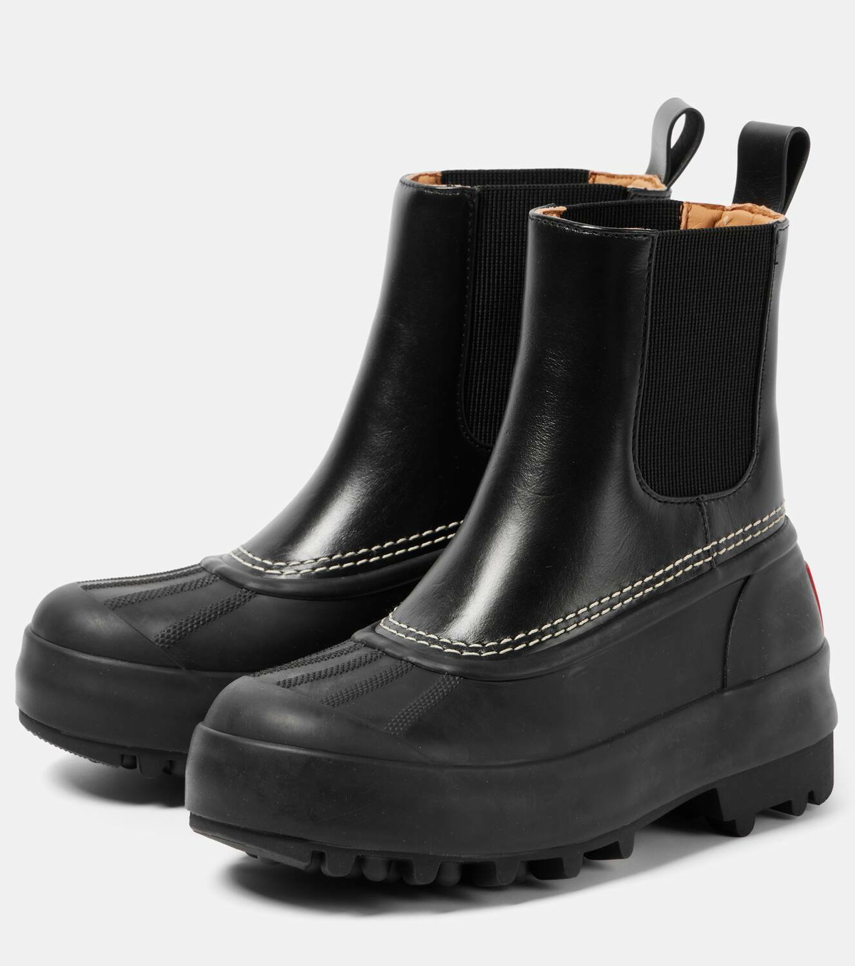 Proenza Schouler x Sorel Caribou leather Chelsea boots