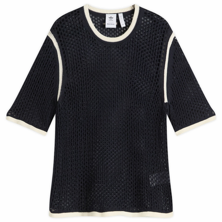 Photo: Adidas Women's x Wales Bonner Knit Long-sleeve Top in Night Navy