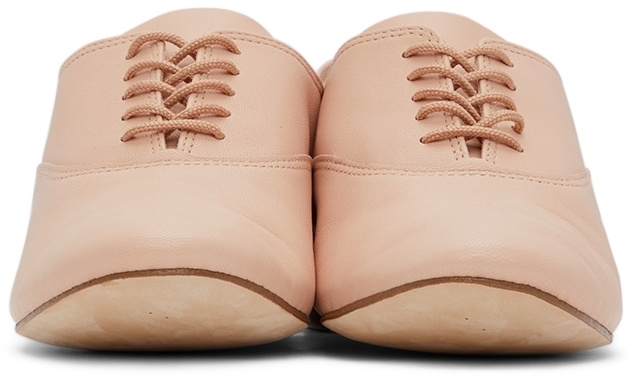 Repetto Pink Zizi Oxford Shoes Repetto