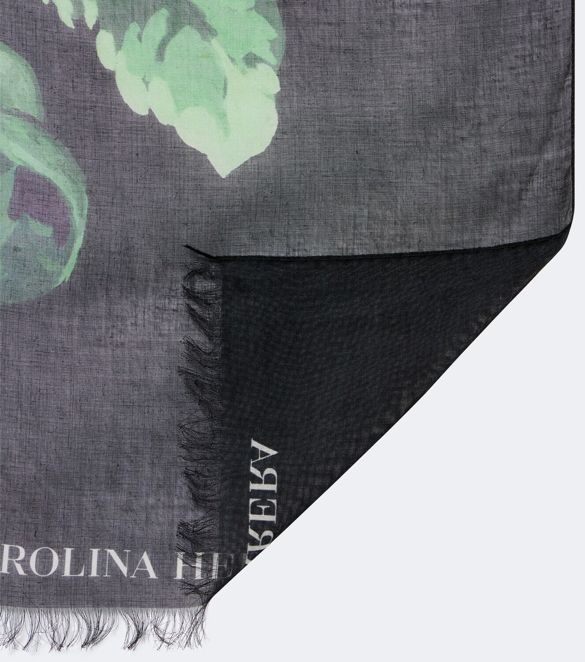 Carolina Herrera Floral scarf