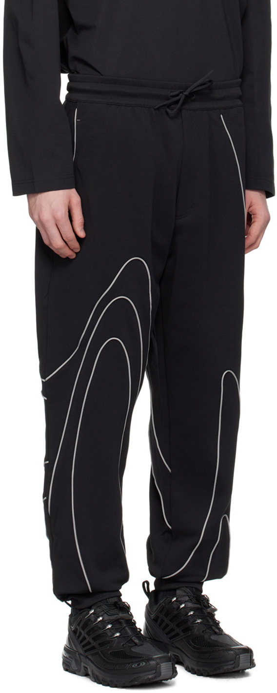 Y-3 Black Piped Track Pants Y-3