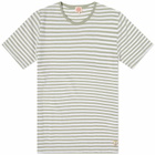 Armor-Lux Women's Mariniere T-Shirt in White/Oyat