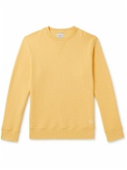 Kingsman - Logo-Embroidered Cotton and Cashmere-Blend Jersey Sweatshirt - Yellow