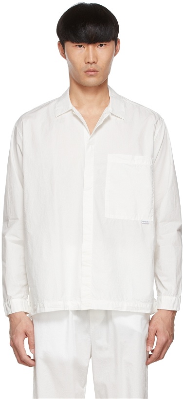 Photo: Sunnei Off-White Cotton Shirt