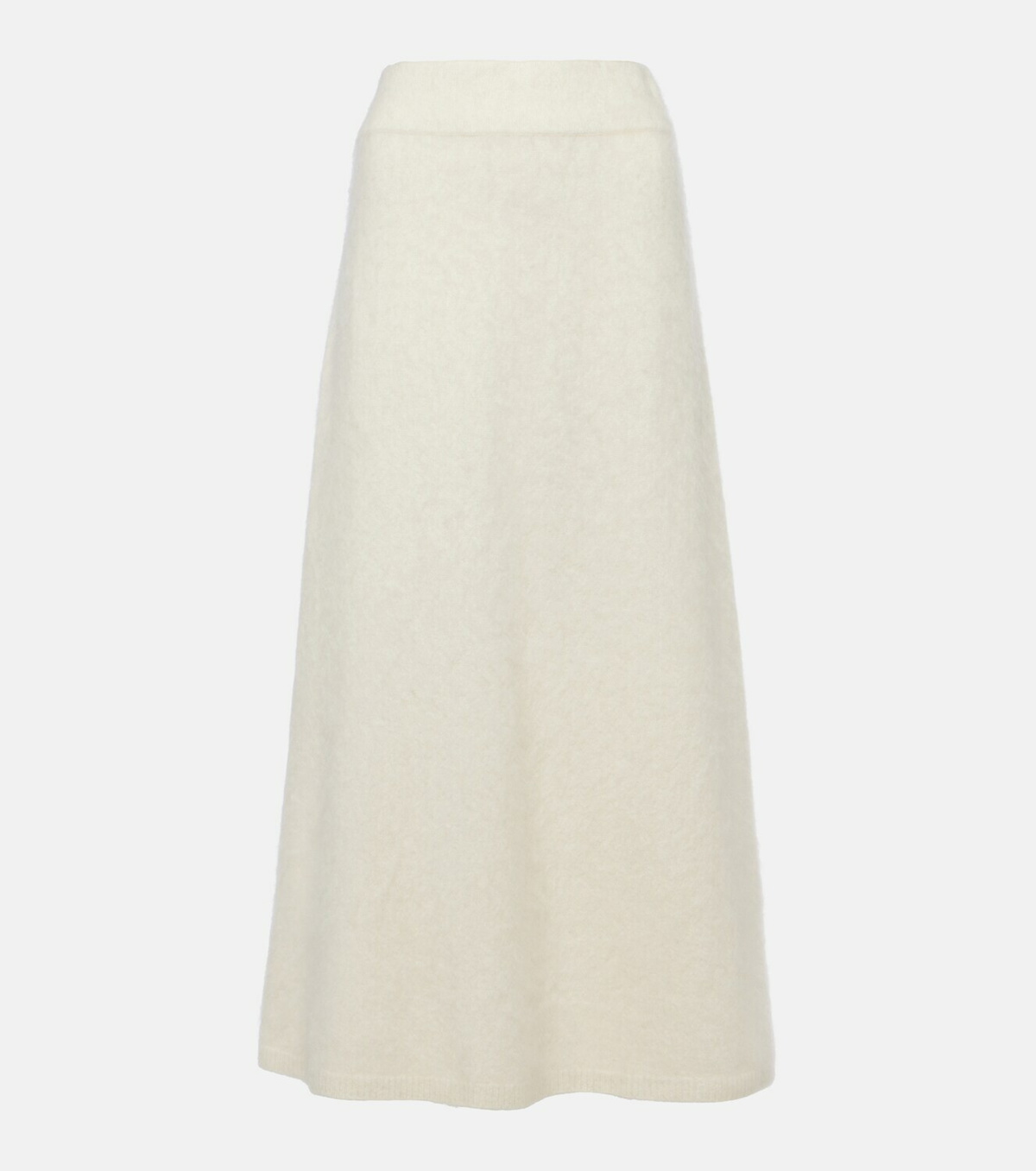 Lisa Yang Asta brushed cashmere midi skirt Lisa Yang