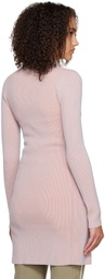 Paris Georgia Gray & Pink Zip-Up Polo