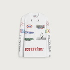 ICECREAM Men's Pit Crew Ls T-Shirt in White